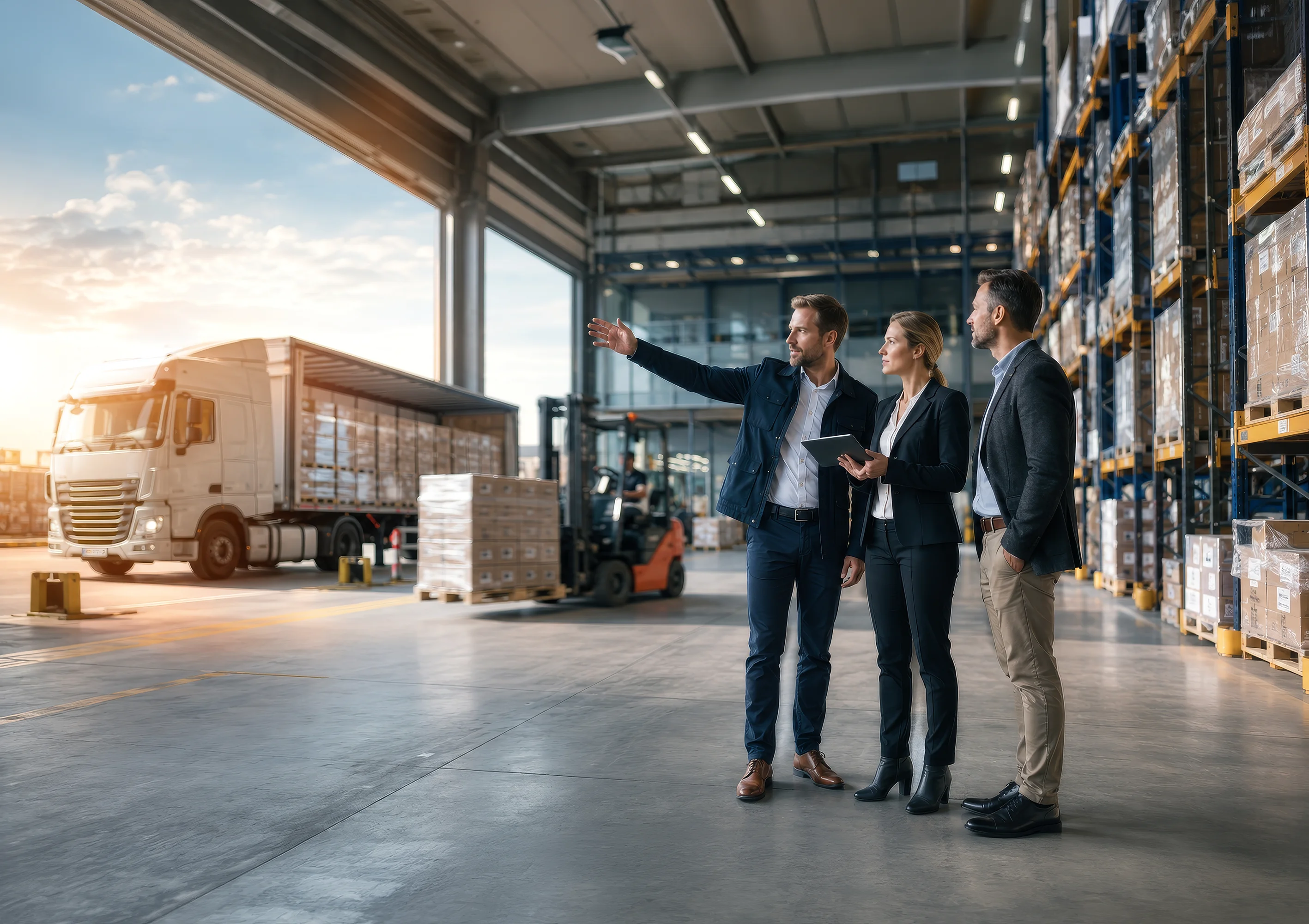 Komplexní řešení pro nákup, logistiku a pracovní sílu